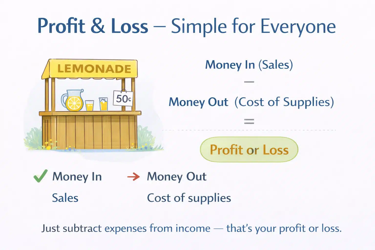 Example of Profit and Loss Statement