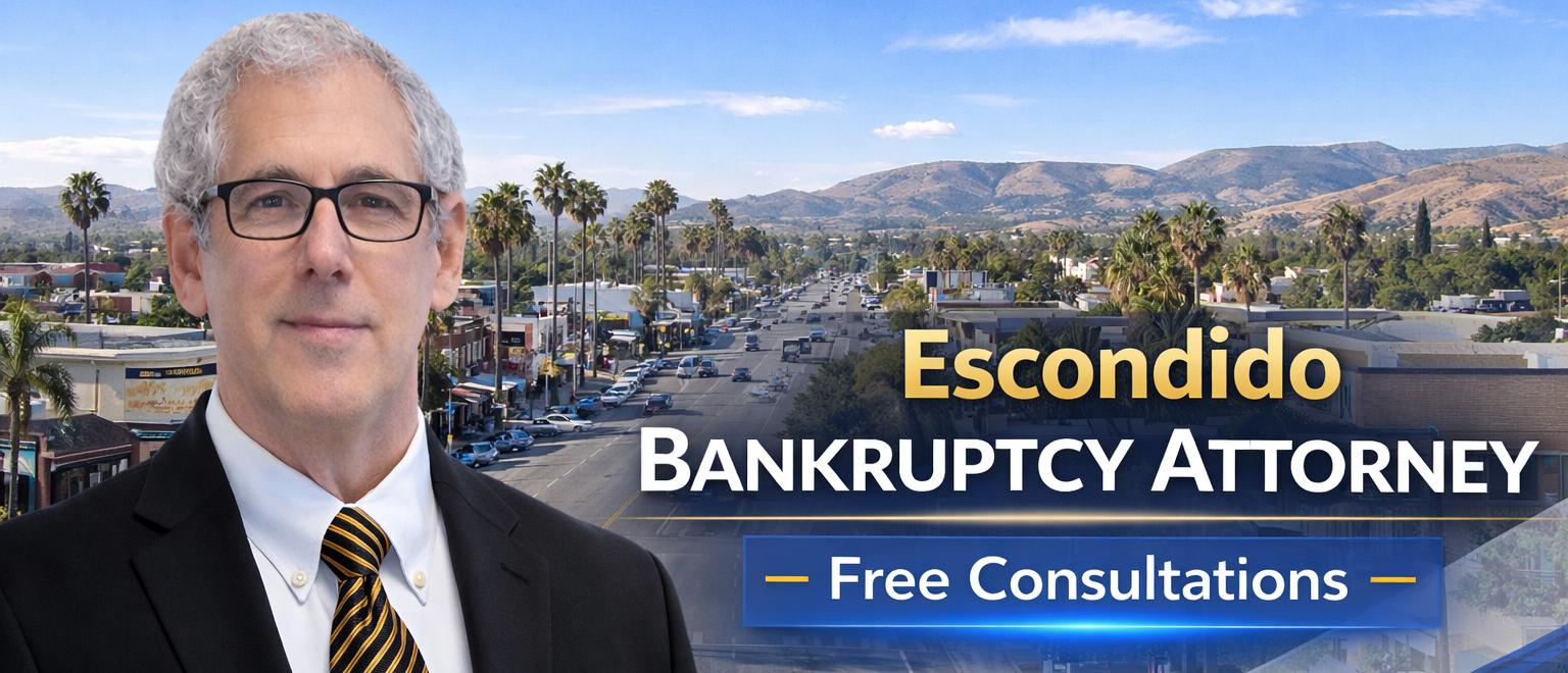 Escondido Bankruptcy Attorney chapter 7 lawyer near me