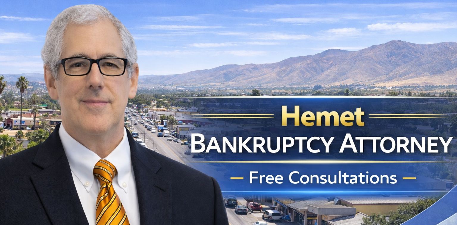 Hemet Bankruptcy Attorney Chapter 7 lawyer near me