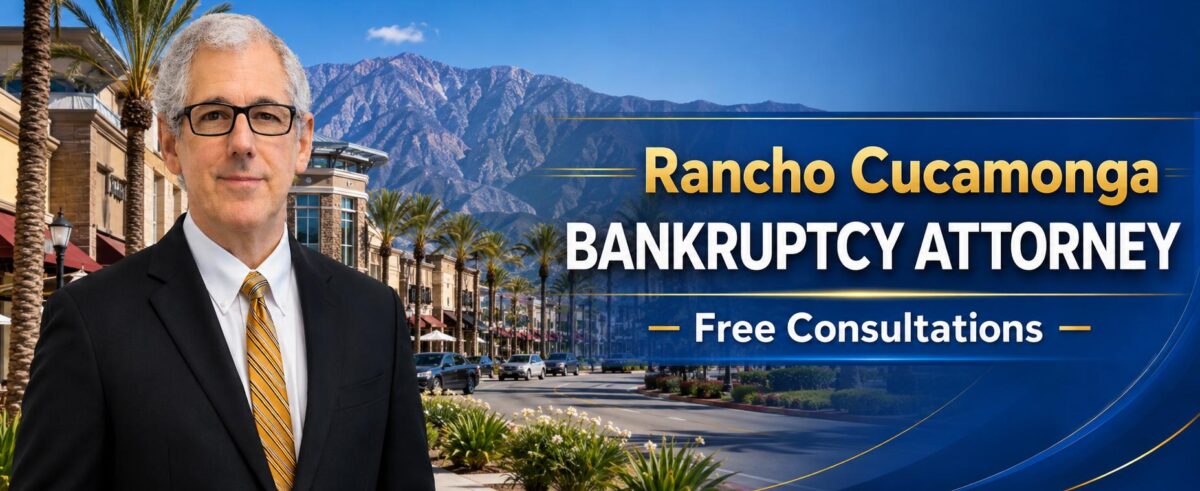 Rancho Cucamonga Bankruptcy Attorney Bankruptcy attorney near me