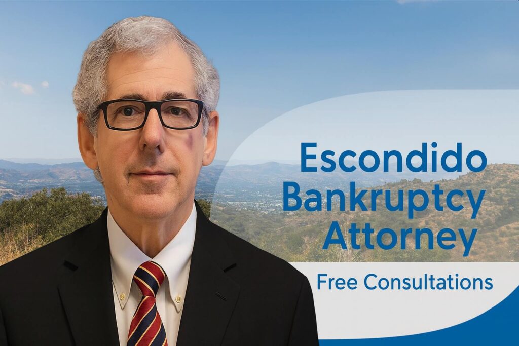 Escondido chapter 13 bankruptcy lawyer chapter 7 lawyer near me